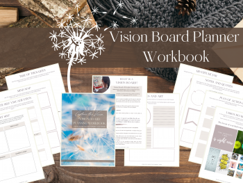 Vision Board Planner Workbook